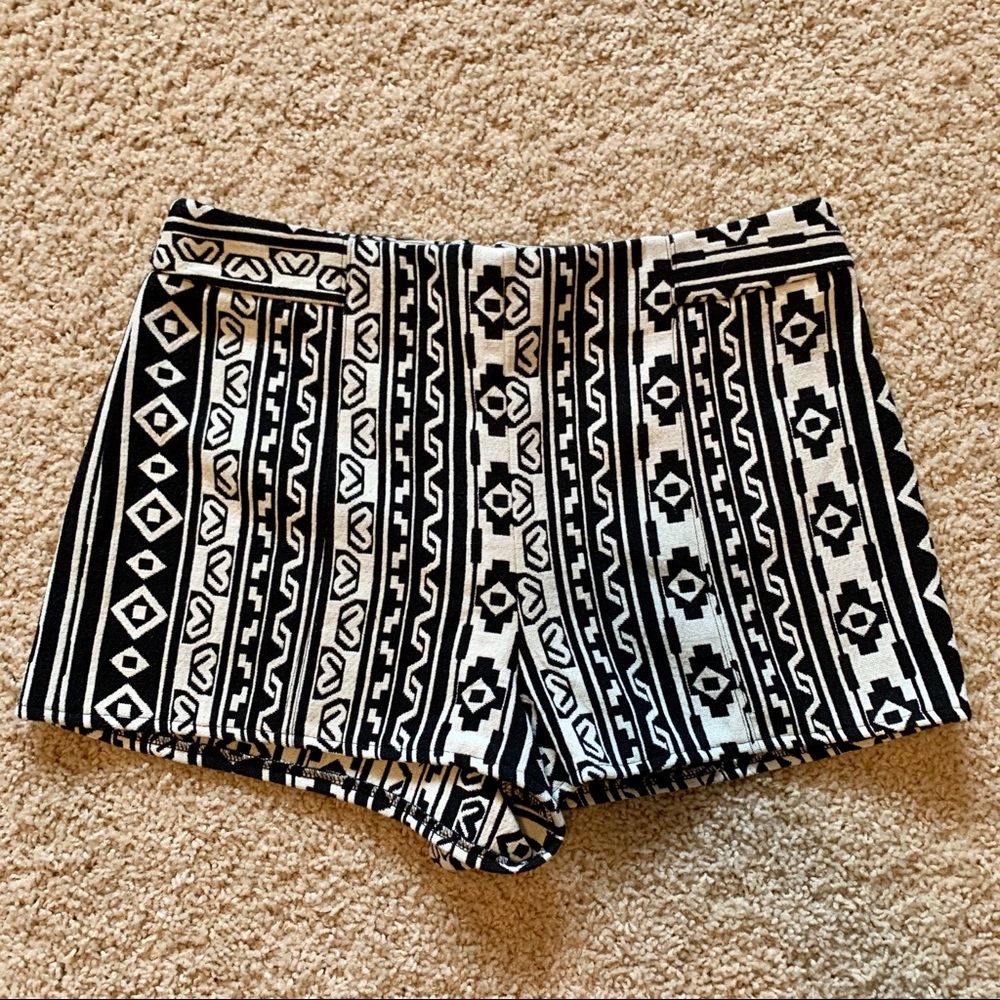 High waisted shorts